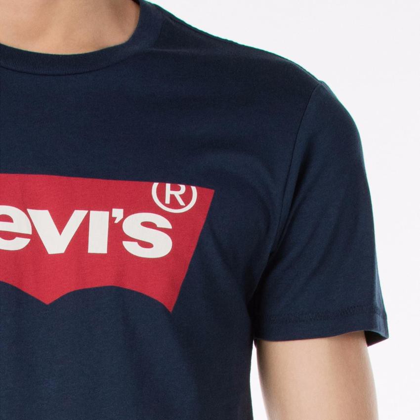 LEVI'S เสื้อยืด ลาย LEVI'S Batwing ชาย - น้ำเงิน CORE