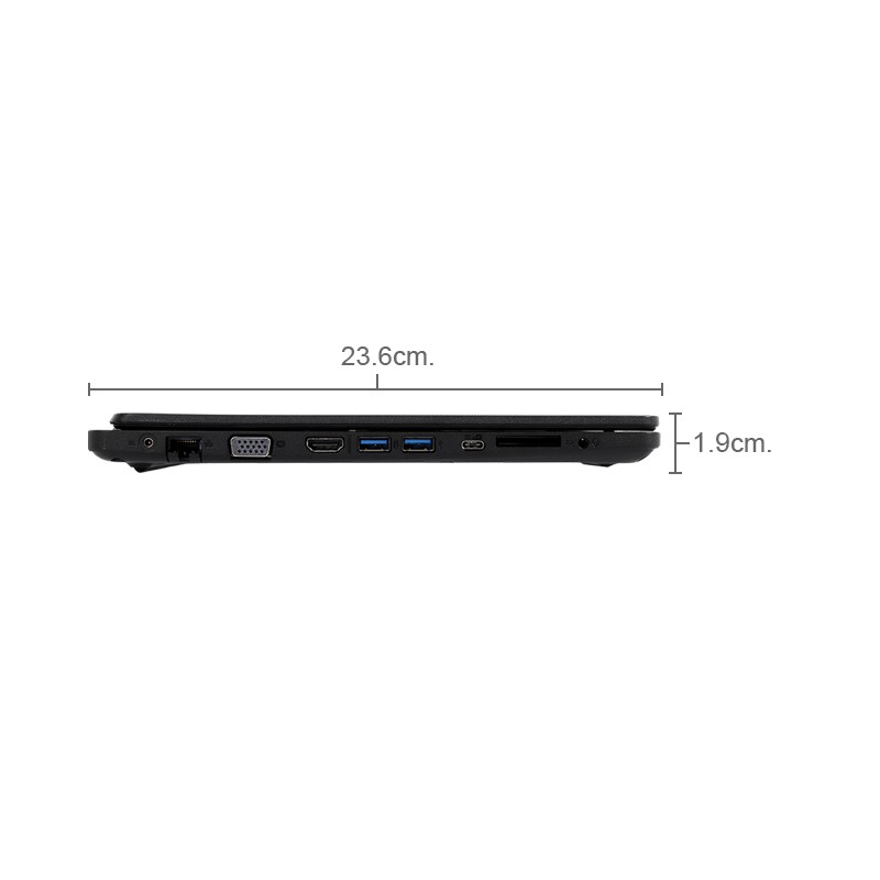 Acer Notebook TravelMate TMP214-52-564M/T00V (Black)